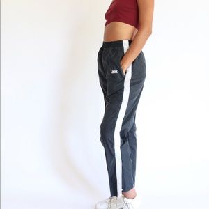 asics windbreaker joggers pants vintage snappoff s